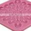 Lace pattern silicone cake mould cake mould DIY chocolate silicon mould cake decorating tool  1688 agent