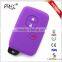 Disney audit factory rubber remote key case shell silicone car key cover for Toyota