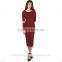 Ladies Womens Long Sleeve Plain Stretch Summer Fitted Bodycon Midi Maxi Dress
