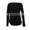 New design fashion cotton knitting cotton long sleeves fabric combination direct manufacturer high quality skirt matching blouse