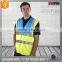high visibility polyester work wear vest wholesale