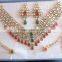 Wedding Dulhan BRIDAL KUNDAN NECKLACE set