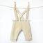 Most Popular 100% Cotton Tops and Beige Shortall Baby Clothes For Kids Boy With Bow Tie