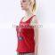 Classic printing wholesale running singlets for lady