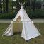 ShiJ Tipi 5-Walls Beige 100% Cotton Teepee Tent