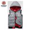 LZ085 wholesale type custom service hoodies mens reversible wear down vest