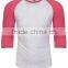 Next Level Apparel Tri-Blend Unisex 3/4 Raglan Sleeve Tee - made from 50% polyester, 25% cotton and 25% rayon