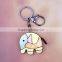 Ailian jewelry package deduction new paint cute small elephant key chain factory direct