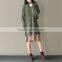 Korean Fashion Institute of Art RETRO Elegant Clean Wind Sleeve Head Bat Sleeve Fine Wool Dress Unique Sweater