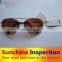 sunglass inspection in yiwu market quality control service AQL garment accessory