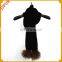 Unique latest design fashion whorl wool knit scarf with raccoon fur pom poms wholesale winter scarf