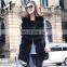 Top Fashion Ladies Long Fox Fur Vest Women's Real Fur Hooded Winter Overcoat Beautiful Women Vest