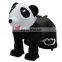 HI plush coin operated walking electrical animal toy car