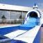HI hot summber cool games! water park slides for sale inflatable floating water park used water park slide
