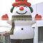 new year christmas holiday customized advertising model Christmas decorations inflatable snow man for sale