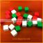 best selling bulk colorful acrylic blank round corner dice