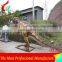 Craft fiberglass dinosaur for amusement park