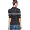 Black Diagonal Pleated Top Unique Design Ruffle Pleated Simple Design Party Dress,Diagonal Pleat Short Dress