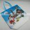 Hot products promotional colorful blue pp woven shopping bag