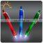 ShenZhen factory hot selling good quality flashing ball pen as gift sample is free