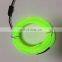hot sale 1m 3m 5m purple el wire factory price/multi color electroluminescent wire 2.3mm 10 color