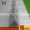 New black PMMA desktop calendar holder plexiglass countertop calendar display acrylic desk calendar stand