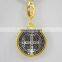 Gold and Silver Mmedalla De San Benito Saint Benedict Medal