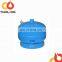 Portable 0.5kg steel camping lpg gas cylinder with burner for outdoor BBQ