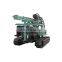 Crawler type hydraulic hammer pile driver solar ramming machine for pilling