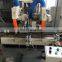 Double miter saws for plastic profile of PVC window and door