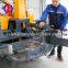 Strong impact force and 1200m drill depth mud/air drilling rig water well drill