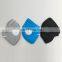 Easy Breathing Carbon Filter Nose Outdoor Activities Mouth Face Black Mask