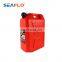 SEAFLO 20L Automatic Shut Off Red Plastic Gas Can Mobile