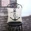 Outdoor linen material couch throw pillow covers