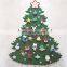 Wholesale 3d felt christmas decoration tree for indoor