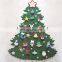 Wholesale 3d felt christmas decoration tree for indoor