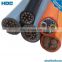 copper conductor 50 pairs underground jelly filled armored telephone cable