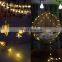 10M 100 led  rubber wire led string lights with star for  Festival Christmas outdoor lighting