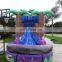 Commercial Long Inflatable Water Slide Purple Jungle Slip and Slides Kids Adult For Sale