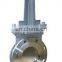 Stainless Steel Body SS304 SS316 PN16 Hard Seat Stainless Steel Seat Knife Gate Valve