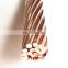 China Top quality hard drawn 1/0 bare copper conductor