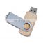 Environment-friendly Disposable Material Swivel Metal USB 2.0 3.0 Stick USB flash drive