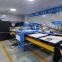 Oval Screen print t shirt machine with independent control panel of pure sheet metal trolley beam and print head