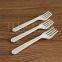 Disposable biodegradable dessert fruit fork