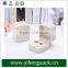 China Factory velvet jewelry gift boxes custom jewelry box for ring