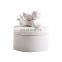 Ceramic Cherub Box Angel Figurine Jewelry  Ring Earrings Storage Box for Trinkets Tower Wedding Candy Gift