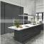 2021 Luxury MDF Wood Pantry Cabinet Black Lacquer Kitchen Modern Designs Kitchen Cabinets