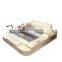 Wholesale Factory Double Furniture Leather Storage Modern Tatami Multifunctional Market Luxury Simple Leather Smart Bed