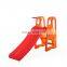 Colorful children indoor plastic slide and swing playground toys equipment for sale