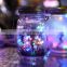 Outdoor Waterproof Solar Powered Mason Jar Fairy Lights Hanging Hand Etched Bottle Night Light Mason Bottle Light